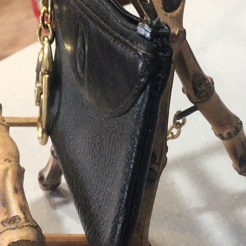 Vintage Marc Cross Card Holder with Lock chain clip - Picture 4 of 8